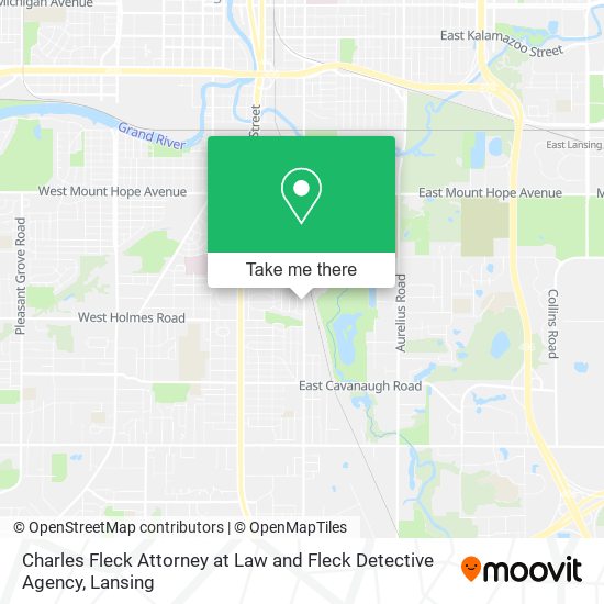 Charles Fleck Attorney at Law and Fleck Detective Agency map