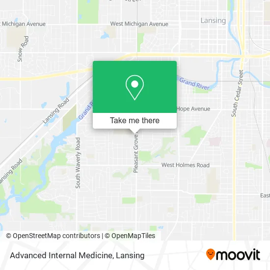 Advanced Internal Medicine map