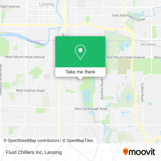 Fluid Chillers Inc map