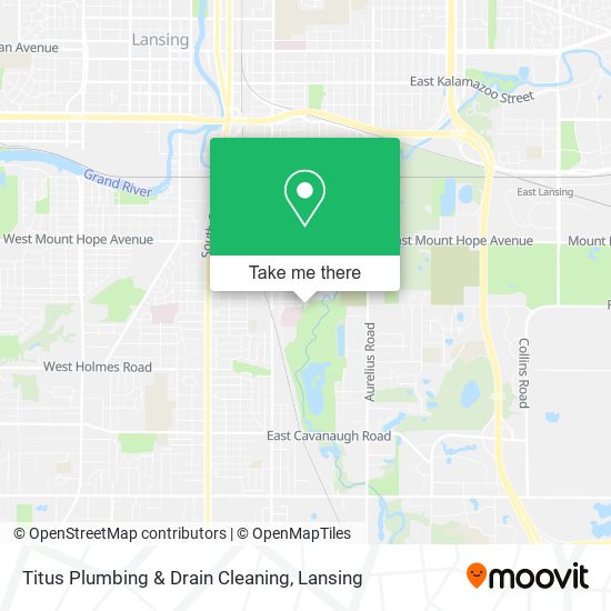 Titus Plumbing & Drain Cleaning map