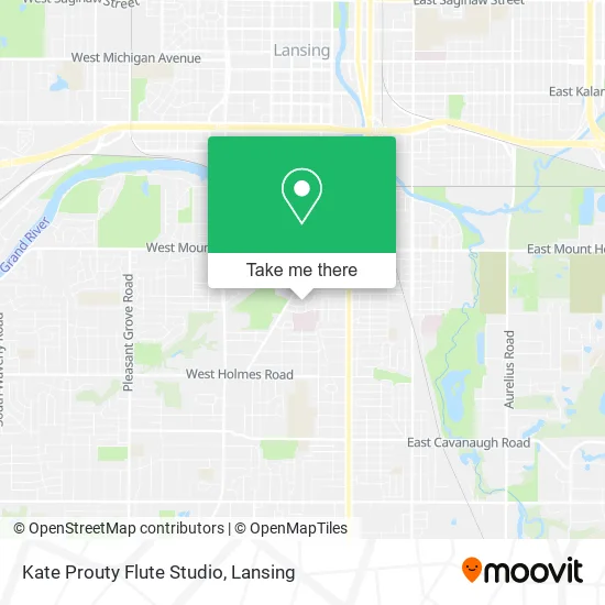 Kate Prouty Flute Studio map