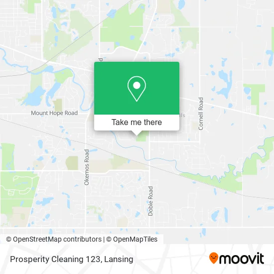 Prosperity Cleaning 123 map