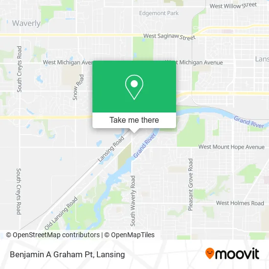 Benjamin A Graham Pt map