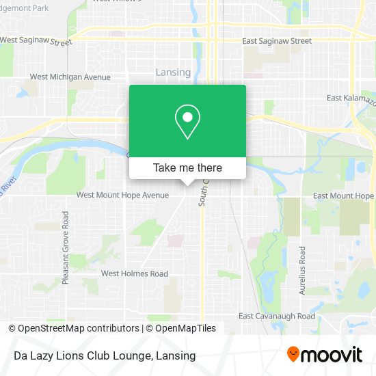 Da Lazy Lions Club Lounge map