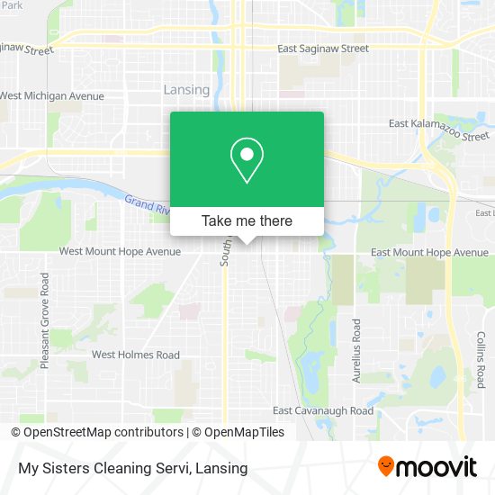 My Sisters Cleaning Servi map