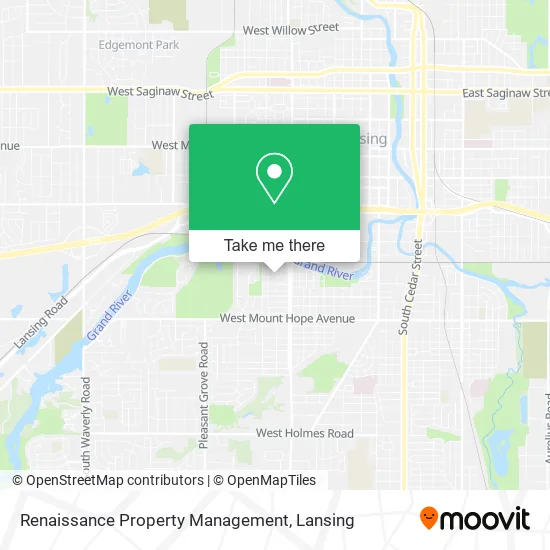 Renaissance Property Management map