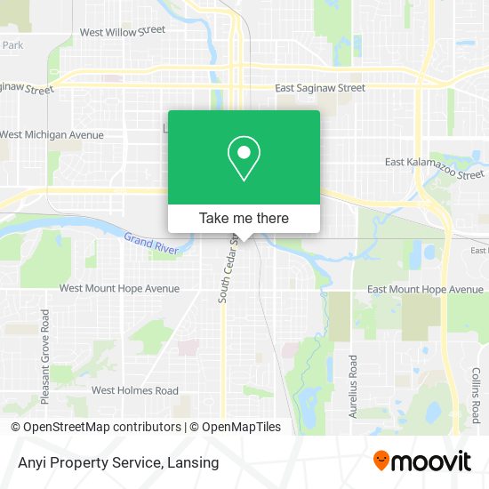 Anyi Property Service map