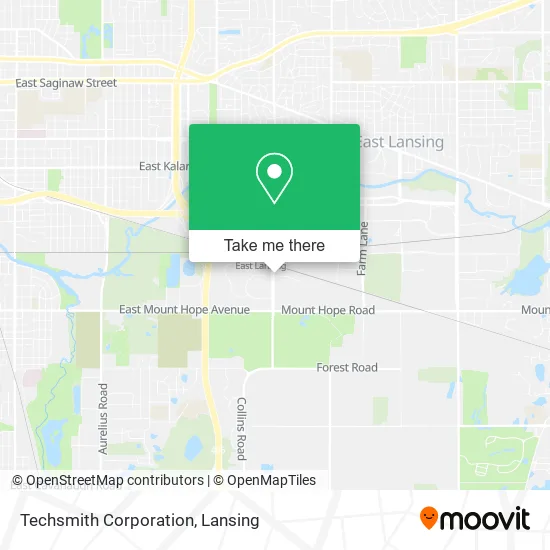 Techsmith Corporation map