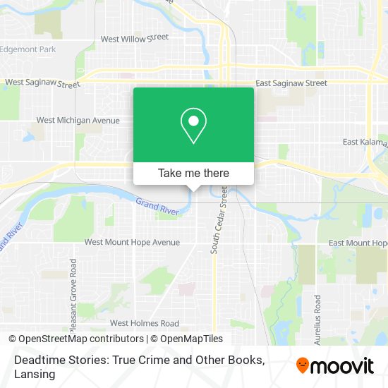 Mapa de Deadtime Stories: True Crime and Other Books