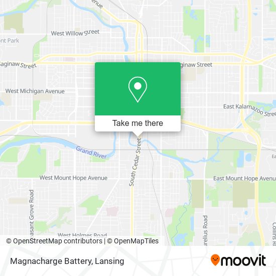 Mapa de Magnacharge Battery