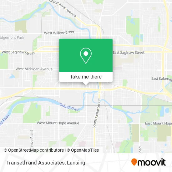 Transeth and Associates map