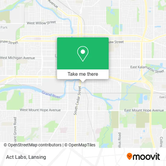 Act Labs map