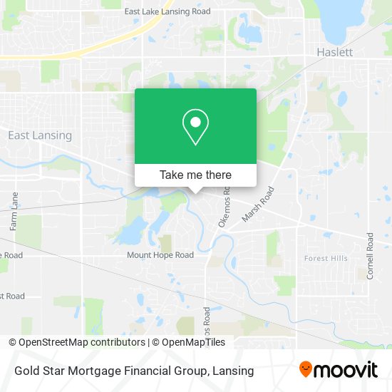 Gold Star Mortgage Financial Group map