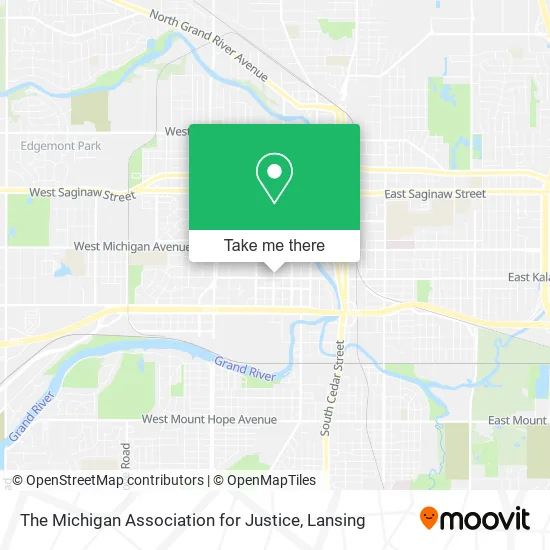 Mapa de The Michigan Association for Justice