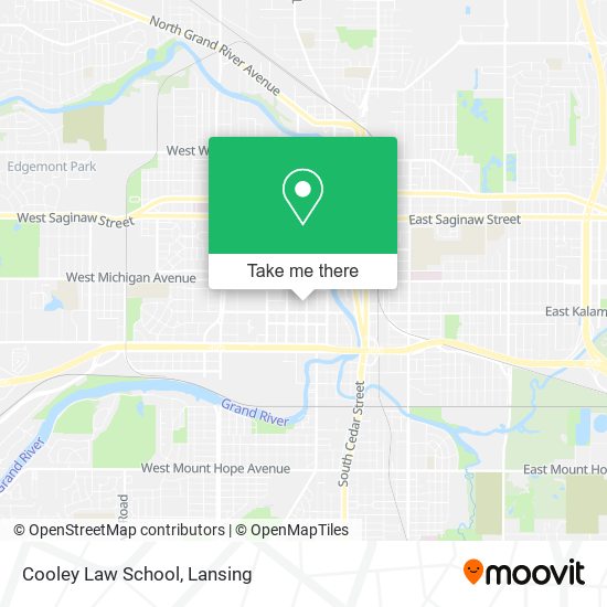 Cooley Law School map