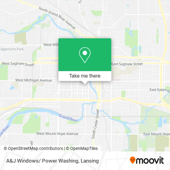 Mapa de A&J Windows/ Power Washing