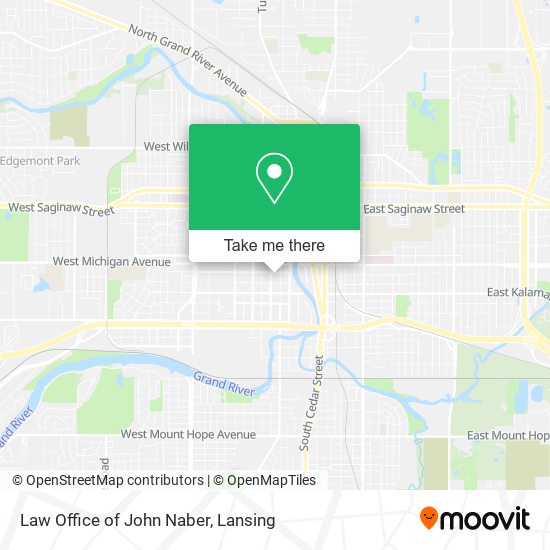 Law Office of John Naber map