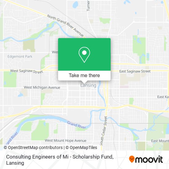 Consulting Engineers of Mi - Scholarship Fund map