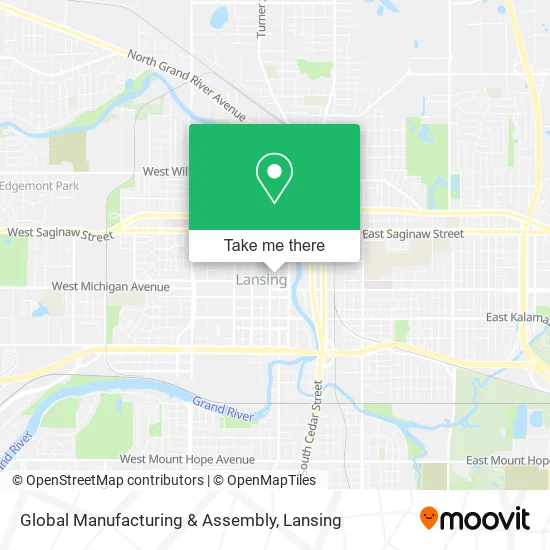 Global Manufacturing & Assembly map