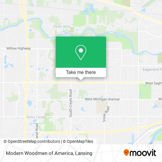 Modern Woodmen of America map
