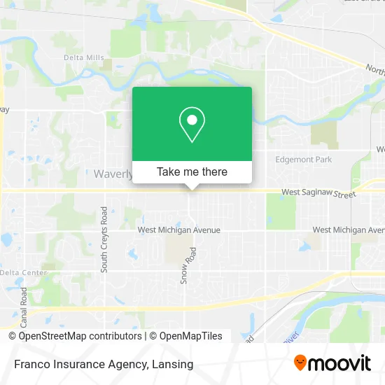 Franco Insurance Agency map