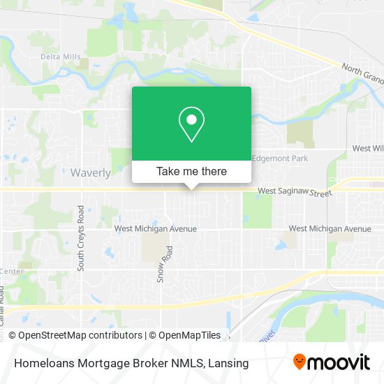 Homeloans Mortgage Broker NMLS map