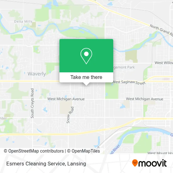 Esmers Cleaning Service map
