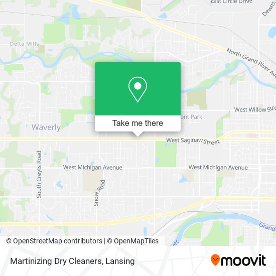 Martinizing Dry Cleaners map