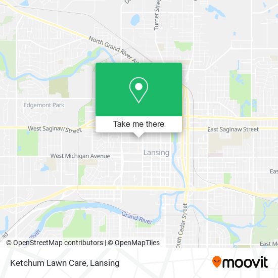 Mapa de Ketchum Lawn Care