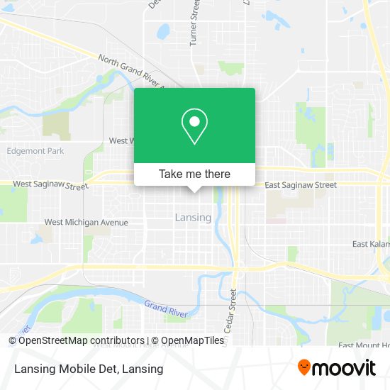 Mapa de Lansing Mobile Det