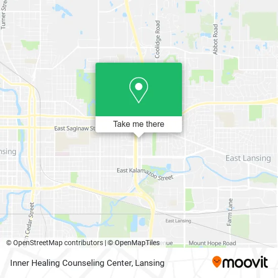 Inner Healing Counseling Center map