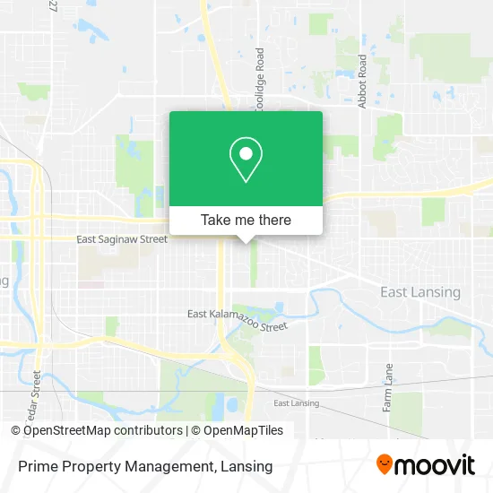 Prime Property Management map