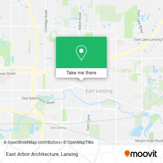 East Arbor Architecture map