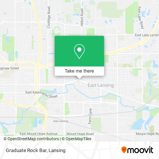 Graduate Rock Bar map