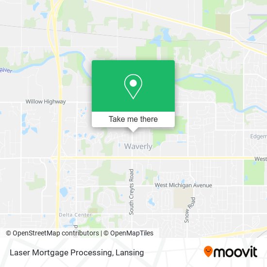 Laser Mortgage Processing map