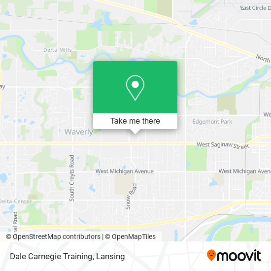 Dale Carnegie Training map