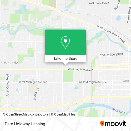 Pete Holoway map