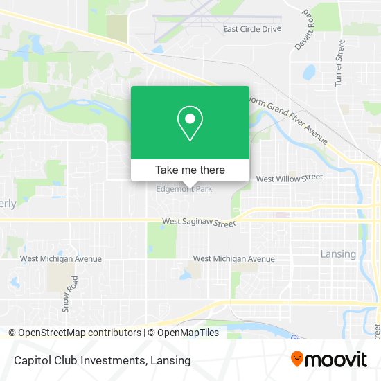 Capitol Club Investments map