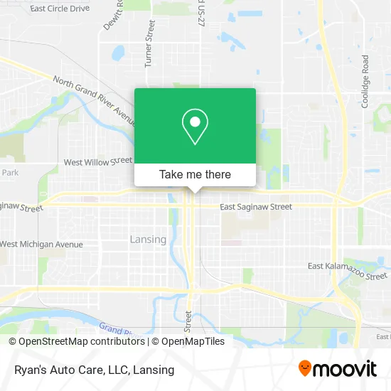 Ryan's Auto Care, LLC map