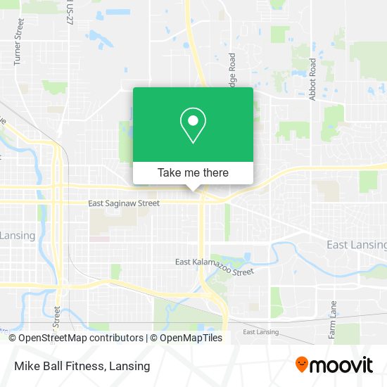 Mike Ball Fitness map