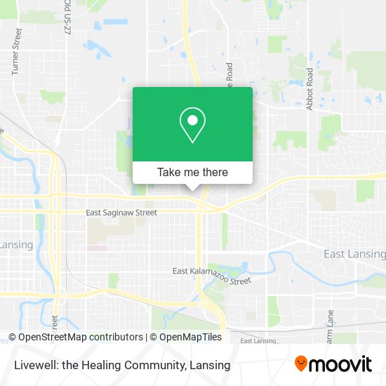 Livewell: the Healing Community map