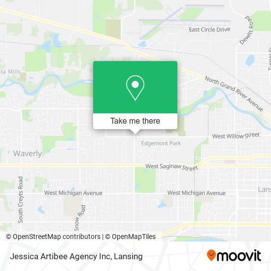 Jessica Artibee Agency Inc map