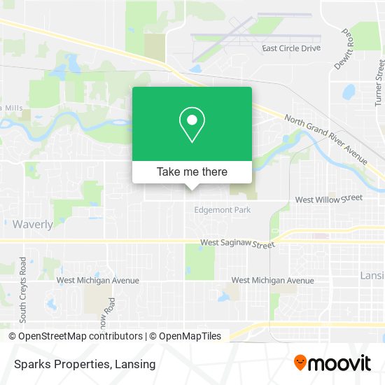 Sparks Properties map