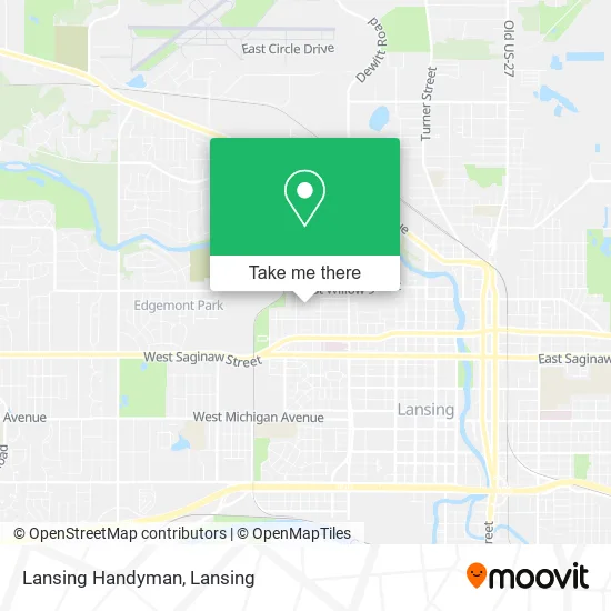Lansing Handyman map