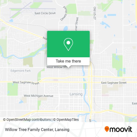 Willow Tree Family Center map