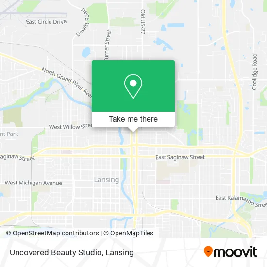 Uncovered Beauty Studio map