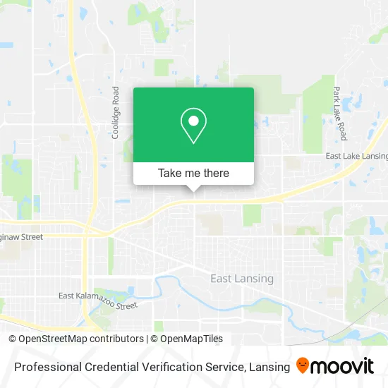 Professional Credential Verification Service map