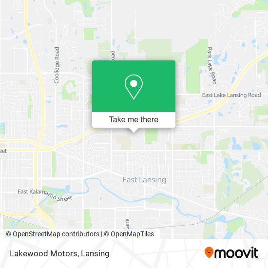 Lakewood Motors map