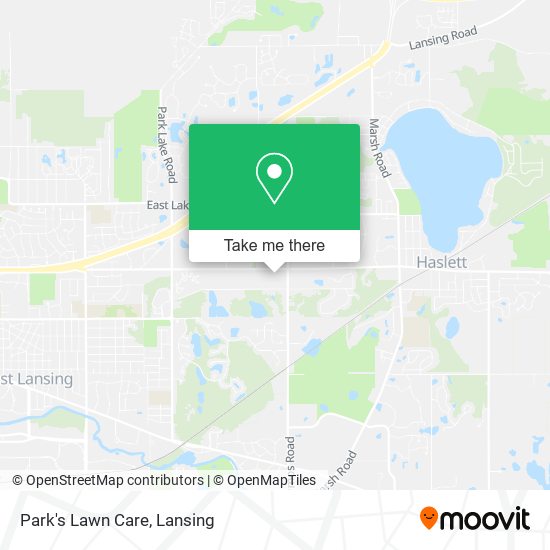 Mapa de Park's Lawn Care