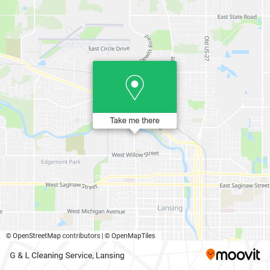 G & L Cleaning Service map